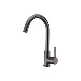 Edouard Rousseau Grifo de cocina mezclador Køben - Sin ducha de mano - Cañón de pistola PVD