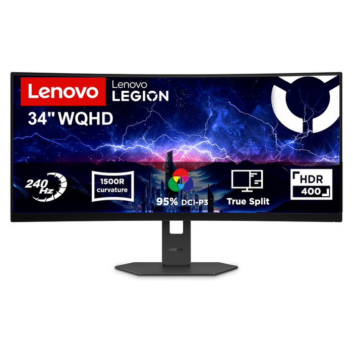 Lenovo Legion 34W-2c 34 pulgadas 3440 x 1440 240 Hz Curvo VA Black