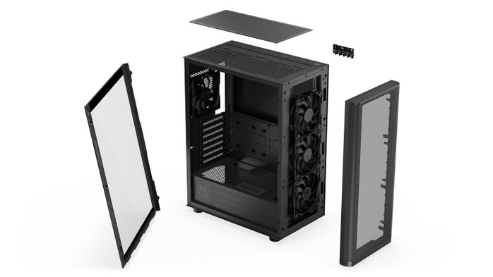 Endorfy Ventum 400 Air Midi Tower Negra