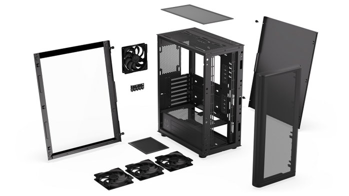 Endorfy Ventum 400 Air Midi Tower Negra