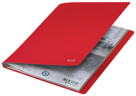 Leitz 46760025 Carpeta Polipropileno con 20 Fundas A4 Recycle, Rojo Leitz 46760025 Carpeta Polipropileno con 20 Fundas A4 Recycle, Rojo