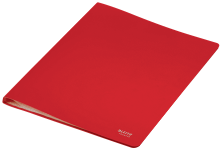 Leitz 46760025 Carpeta Polipropileno con 20 Fundas A4 Recycle, Rojo Leitz 46760025 Carpeta Polipropileno con 20 Fundas A4 Recycle, Rojo
