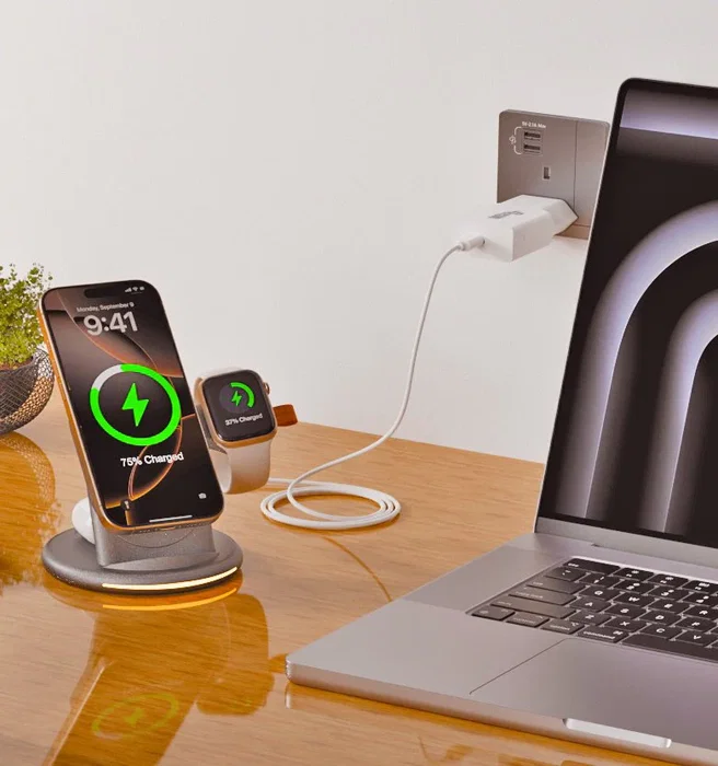 Equip 245521 Cargador USB-C GaN Slim 20W Blanco - Tecnología Power Delivery 3.0 y Quick Charge 3.0, 1 Puerto, Carga Rápida, Universal, 100-240V, Protección Integral