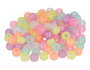 Innspiro Cuentas de Plástico Eco Multicolor Fluorescente 9mm