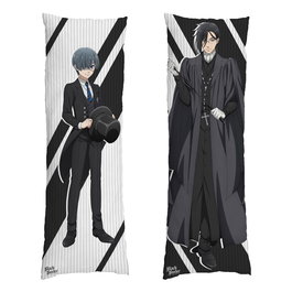 Black Butler Funda de Almohada Dakimakura Sebastian & Ciel 150 x 50 cm