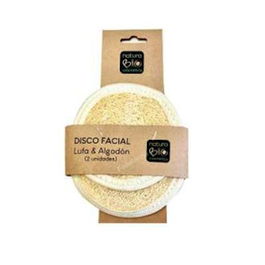 NATURASPA Disco Facial Lufa Algodón 2 Ud