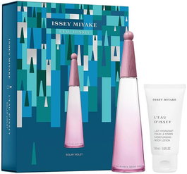 Set Issey Miyake: L'Eau D'Issey Solar Violet, Eau De Toilette, For Women, 50 ml + L'Eau D'Issey Solar Violet, Moisturizing, Body Lotion, 50 ml