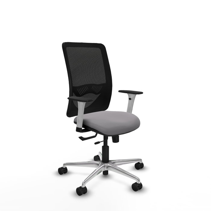 PIQUERAS Y CRESPO Silla de oficina Zulema Gris con mecanismo Sincro/Traslack PIQUERAS Y CRESPO Silla de oficina Zulema Gris con mecanismo Sincro/Traslack