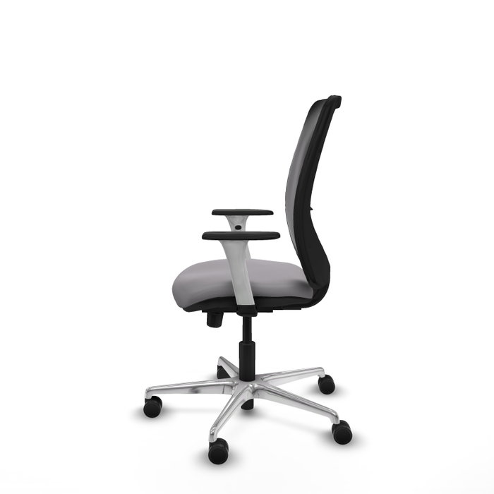 PIQUERAS Y CRESPO Silla de oficina Zulema Gris con mecanismo Sincro/Traslack PIQUERAS Y CRESPO Silla de oficina Zulema Gris con mecanismo Sincro/Traslack
