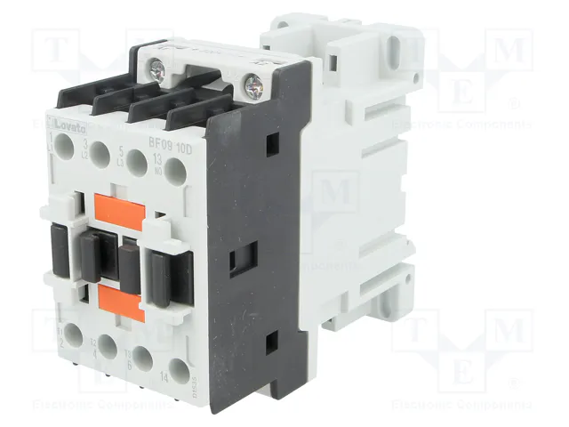LOVATO ELECTRIC Contactor BF 3-polar 9A 220VDC