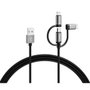 Varta Cable 3 en 1 USB-A, Lightning, Micro USB y Tipo C