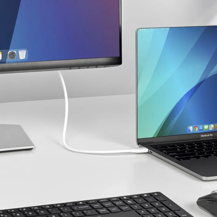 StarTech.com Cable USB-C a DisplayPort 1.2 Bidireccional CDP2DP2MBW - 2 m Blanco - 4K 60Hz HDR - para MacBook, Dell, HP StarTech.com Cable USB-C a DisplayPort 1.2 Bidireccional CDP2DP2MBW - 2 m Blanco - 4K 60Hz HDR - para MacBook, Dell, HP