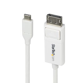 Cable VGA Startech CDP2DP2MBW Blanco 1,9 m
