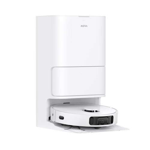 Mova E30 Ultra Robot aspirador Blanco con autovaciado