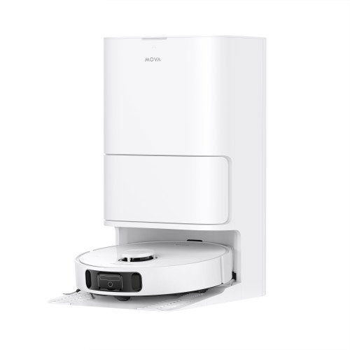 Mova E30 Ultra Robot aspirador Blanco con autovaciado