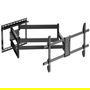 Aisens WT90TSLE-387 Soporte Pared Giratorio Inclinable Nivelable para Monitores y TV 43-90" hasta 60kg Negro