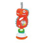Sonajero musical dinosaurio con ventosa para sujetar en cualquier base 7x15x22 cm