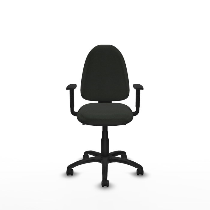 PIQUERAS Y CRESPO Silla de oficina Aýna con mecanismo Asincro, Tela Negra PIQUERAS Y CRESPO Silla de oficina Aýna con mecanismo Asincro, Tela Negra