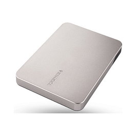 Toshiba Canvio Flex 1TB Disco Duro Externo 2.5" Plata, USB-C / USB-A, exFAT, para Windows, Mac, Android, iOS