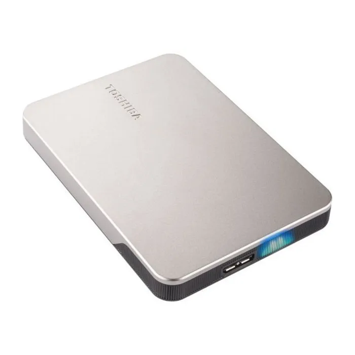Toshiba TOS1739844126659 Disco Duro Externo Canvio Flex 1 TB Plateado Rendimiento Elegante