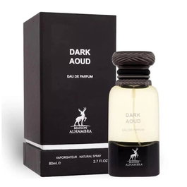 MAISON ALHAMBRA Dark Aoud Eau de Parfum 80 ml Vaporizador - Perfume Fragancia Intensa
