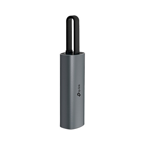 TP-Link UE302C Adaptador USB-C a Ethernet 2.5 Gigabit 2500 Mbit/s, Gris, para PC, Laptop, Mac, Linux