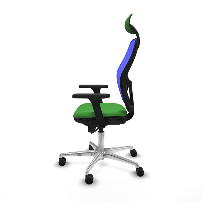 PIQUERAS Y CRESPO Silla de oficina Jorquera con mecanismo Sincro, Verde y Azul PIQUERAS Y CRESPO Silla de oficina Jorquera con mecanismo Sincro, Verde y Azul