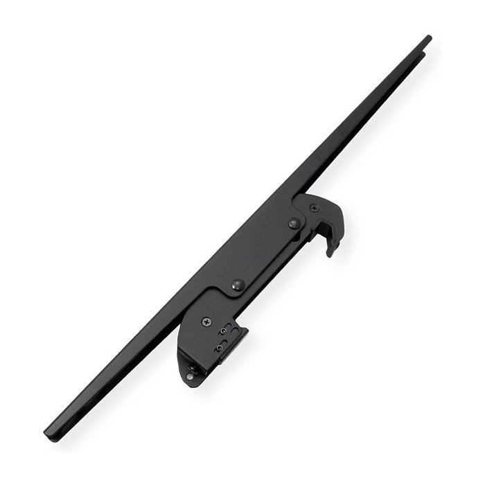 ROLINE Soporte carro TV multimedia con ruedas, para pantallas de 70 a 120 pulgadas (177.8 cm a 3.05 m), carga 140 kg, color negro
