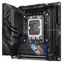 ASUS ROG STRIX B760-I GAMING WiFi, Placa Base Mini ITX LGA 1700, Intel B760, DDR5 hasta 7600 MHz, 2.5Gb LAN, WiFi 6E, Bluetooth 5.3, USB 3.2 Gen2 Tipo C