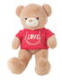 Creaciones Llopis Peluche Oso Marrón con Camiseta Mifi Love, 55 cm