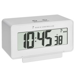 Tfa TFA 60.2544.02 Reloj Despertador Digital Blanco