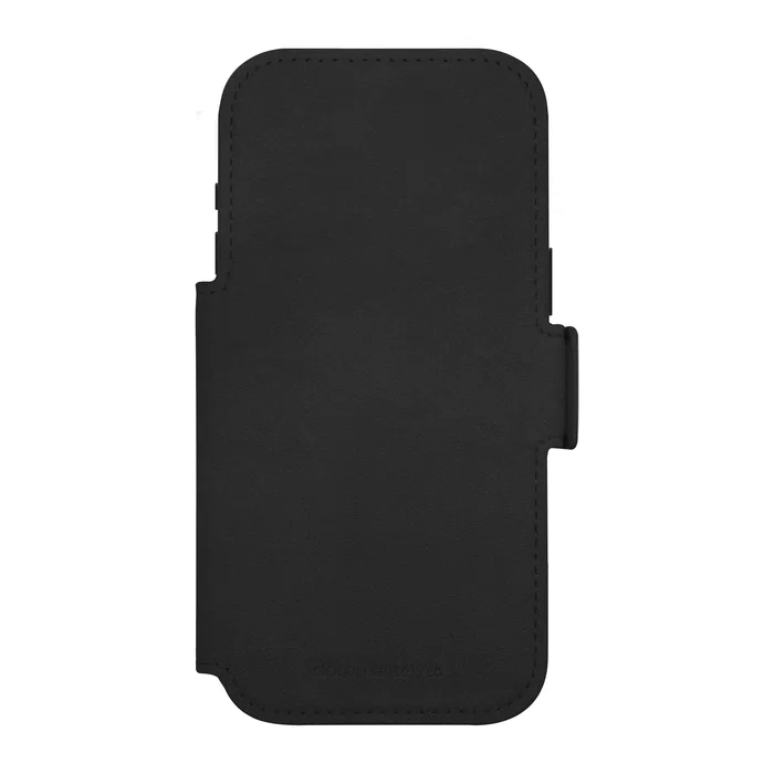 dbramante1928 Lynge MS Funda Folio Cuero Negro para Apple iPhone 17 Pro Max, Compatible con MagSafe, con Bolsillo para 3 Tarjetas y Cierre Magnético