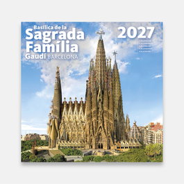 TRIANGLE POSTALS Calendario 2027 Pared 16x16cm