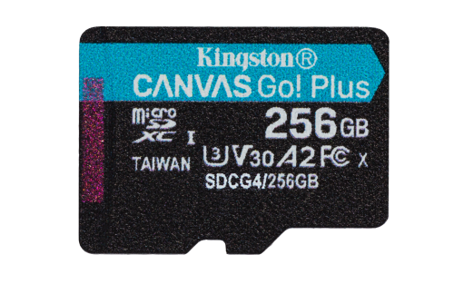 Kingston Canvas Go! Plus 256 GB MicroSDXC Kingston Canvas Go! Plus 256 GB MicroSDXC