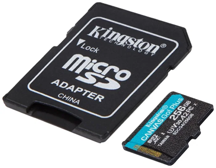 Kingston Canvas Go! Plus 256 GB MicroSDXC Kingston Canvas Go! Plus 256 GB MicroSDXC