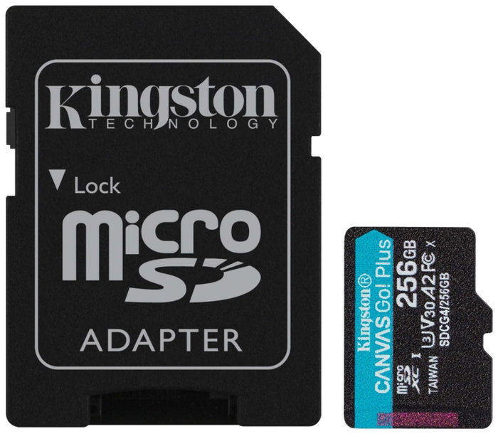 Kingston Canvas Go! Plus 256 GB MicroSDXC Kingston Canvas Go! Plus 256 GB MicroSDXC