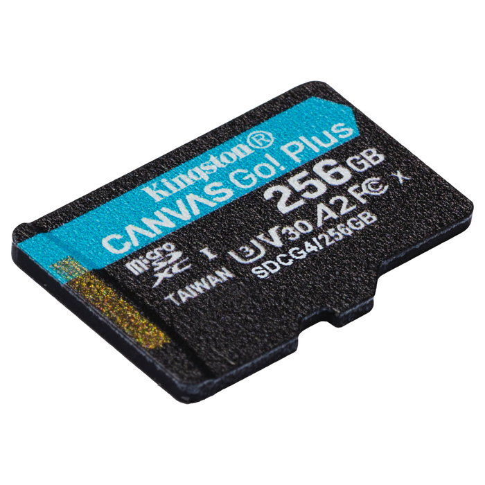 Kingston Canvas Go! Plus 256 GB MicroSDXC Kingston Canvas Go! Plus 256 GB MicroSDXC