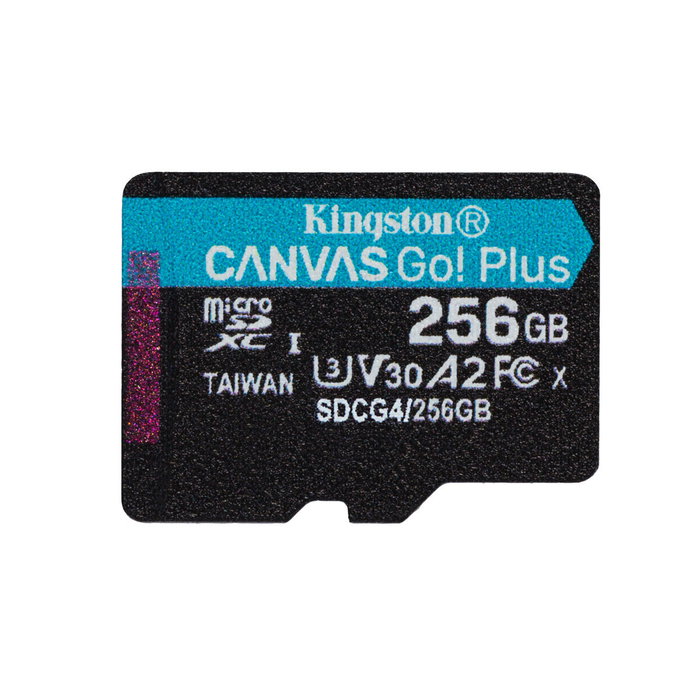Kingston Canvas Go! Plus 256 GB MicroSDXC Kingston Canvas Go! Plus 256 GB MicroSDXC