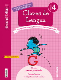 GRUP PROMOTOR Cuaderno Claves Lengua 4º Primaria Serie Entrénate Cataluña 2023