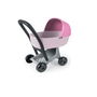 Vicam Carro de Paseo para Muñeca o Peluches con Capota Móvil, 56x24x30 cm