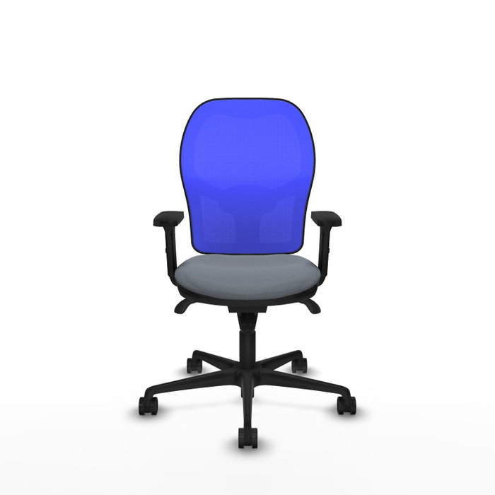 PIQUERAS Y CRESPO Silla de oficina Jorquera Gris y Azul