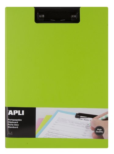 APLI Carpeta con Pinza Portablocs PP Foam A4 Verde APLI Carpeta con Pinza Portablocs PP Foam A4 Verde