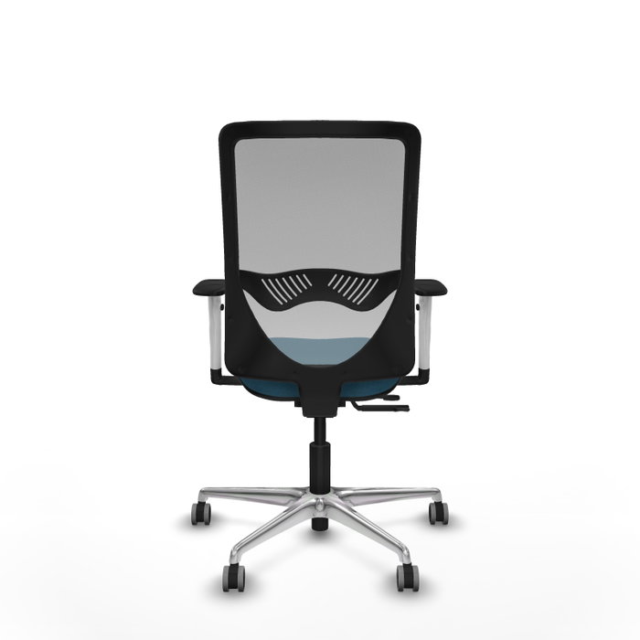 PIQUERAS Y CRESPO Silla de oficina Zulema con mecanismo Sincro/Traslack, Verde petróleo y Gris PIQUERAS Y CRESPO Silla de oficina Zulema con mecanismo Sincro/Traslack, Verde petróleo y Gris