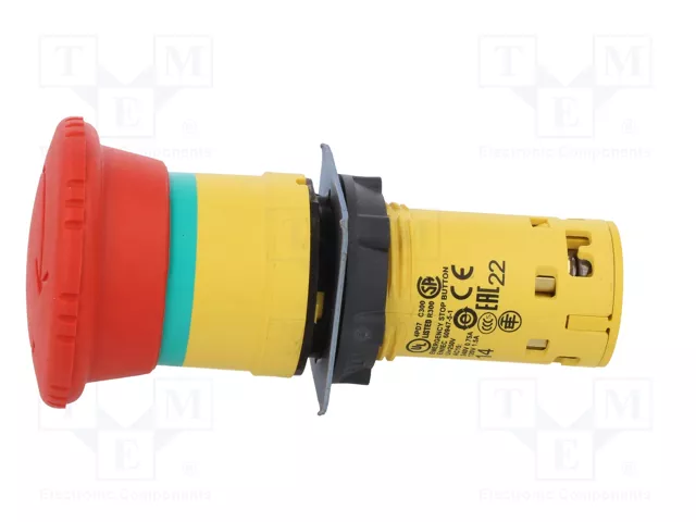 SCHNEIDER ELECTRIC Interruptor de emergencia Harmony XB7 22mm NC + NA rojo