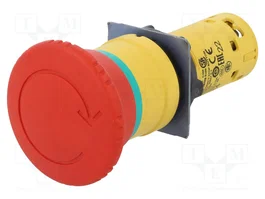 SCHNEIDER ELECTRIC Interruptor de emergencia Harmony XB7 22mm NC + NA rojo