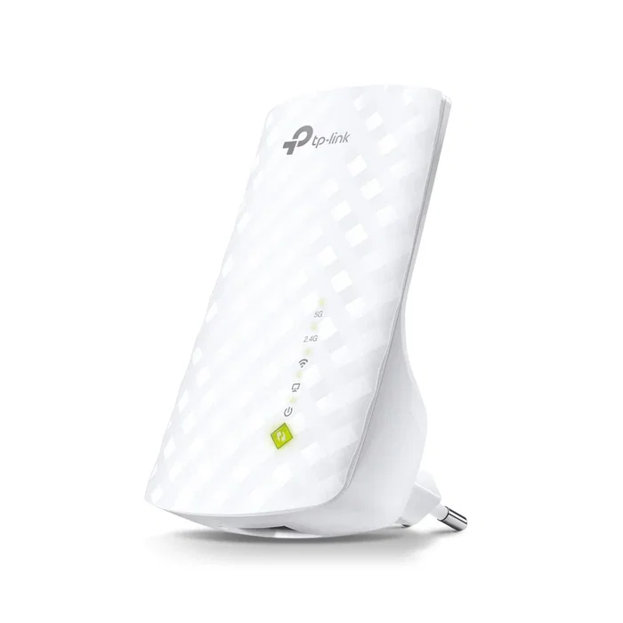 TP-Link RE200 Repetidor WiFi Amplificador de Señal AC750, Doble Banda (2.4 GHz y 5 GHz), Blanco, 433 Mbps, 3 Antenas Internas, Puerto Ethernet