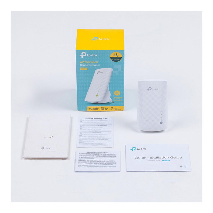 TP-Link RE200 Repetidor de red AC750 Banda Dual Blanco
