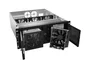 Lanberg SC01-5204-12B Caja Servidor Rack 19" 4U, ATX/SSI-EEB, 5 Ventiladores PWM, 13 Bahías, 2 USB 3.0, 520 mm Profundo, Bastidor Modular para Centro de Datos