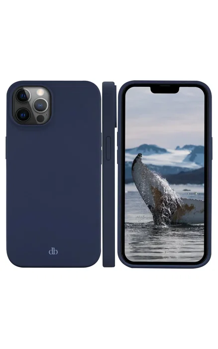 Apple Funda para iPhone 12 / 12 Pro Silicona de Plástico Reciclado Azul Pacífico 15.5 cm (6.1") Resistente a Impactos y Rayones con Carga Inalámbrica