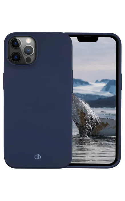 Apple Funda para iPhone 12 / 12 Pro Silicona de Plástico Reciclado Azul Pacífico 15.5 cm (6.1") Resistente a Impactos y Rayones con Carga Inalámbrica